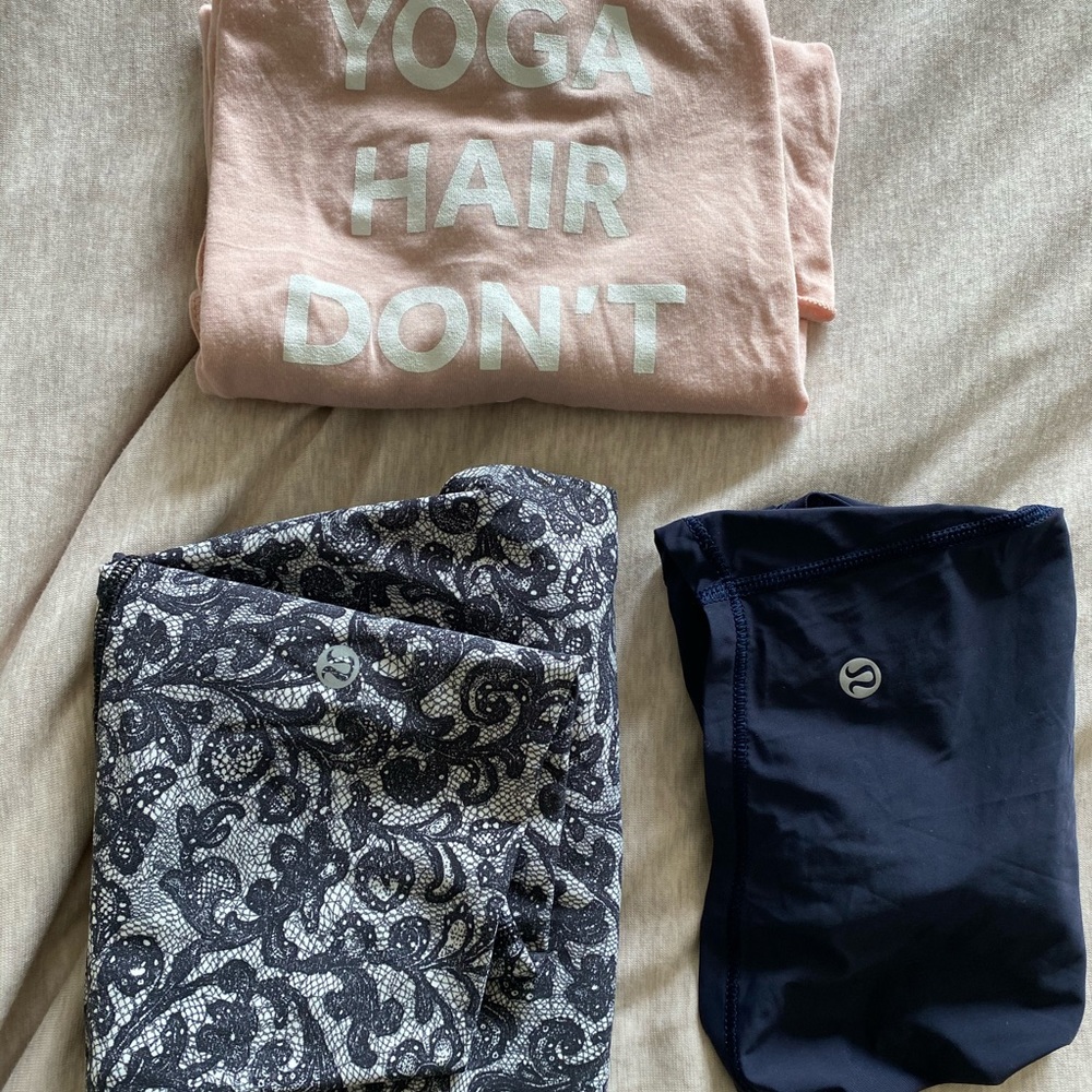 Lululemon leggings & top